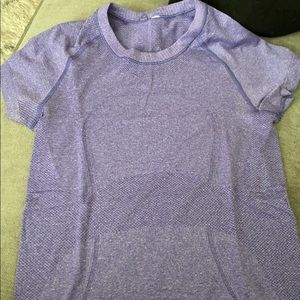 Lulu lemon short sleeve fitted workout top